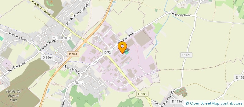 localisation de l'entreprise SCI DE LA MUSCARDIERE  RUITZ