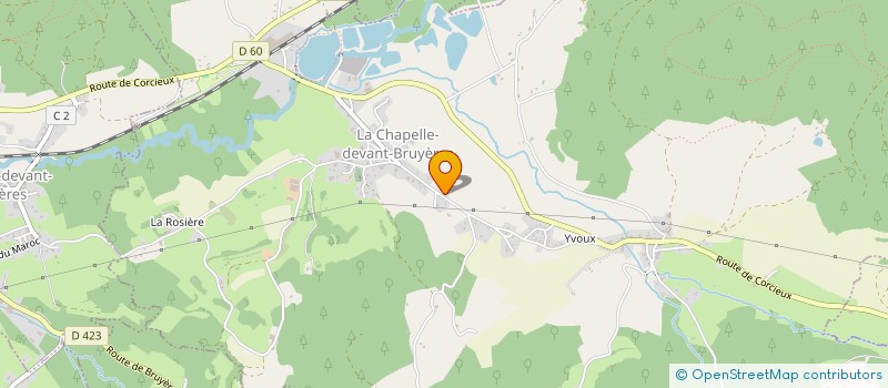 localisation de l'entreprise SCI DE LA NAYE  LA CHAPELLE-DEVANT-BRUYERES