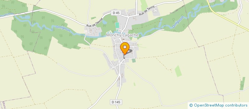 localisation de l'entreprise SCI DE LA NEF D' OR  MESNIL-BRUNTEL