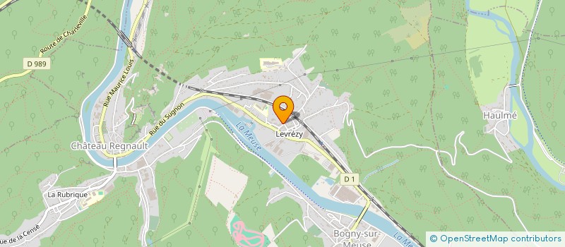 localisation de l'entreprise SCI DE LA NICAPOUILLE  BOGNY-SUR-MEUSE