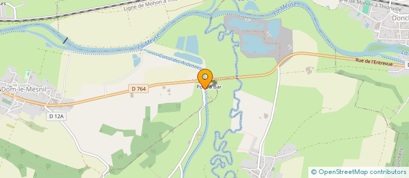 localisation de l'entreprise SCI DE LA NIVRAGNE  DOM-LE-MESNIL