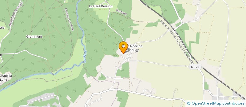 localisation de l'entreprise SCI DE LA NOE  STEINBACH