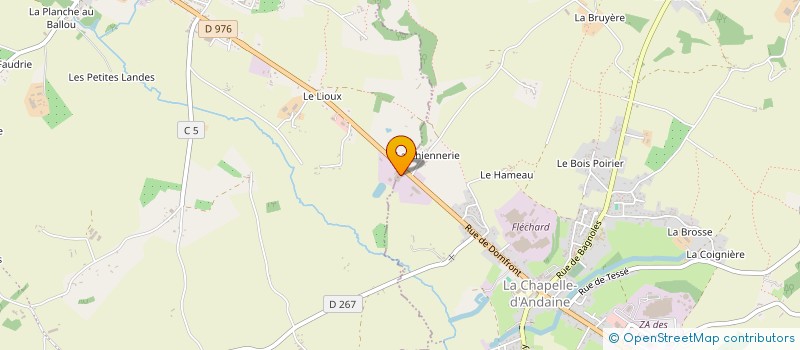 localisation de l'entreprise SCI DE LA NOE à JUVIGNY VAL D'ANDAINE