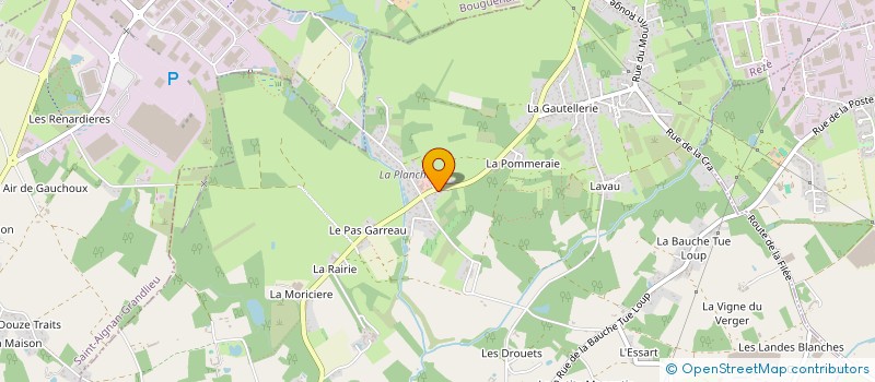 localisation de l'entreprise SCI DE LA NOE DE BEL AIR  PONT-SAINT-MARTIN