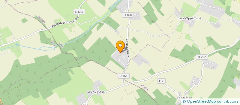 localisation de l'entreprise SCI DE LA NOE VICAIRE  RUGLES