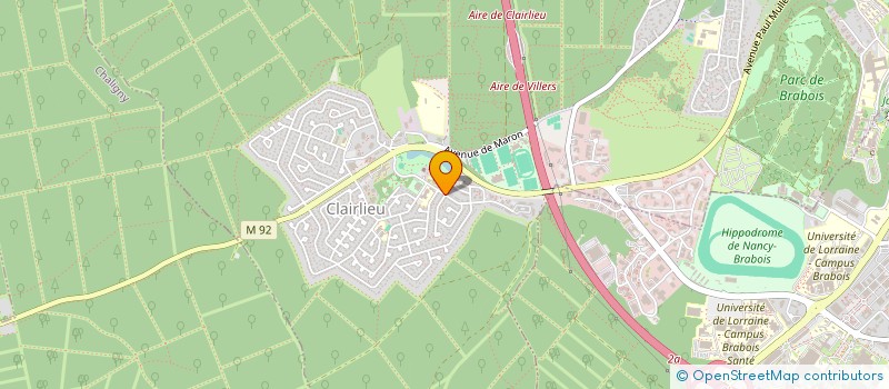 localisation de l'entreprise SCI DE LA NONNA à VILLERS-LES-NANCY