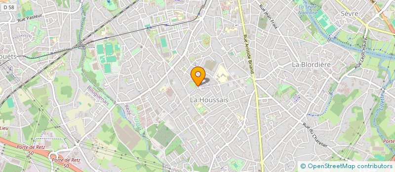 localisation de l'entreprise SCI DE LA NORVEGE  REZE