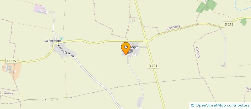 localisation de l'entreprise SCI DE LA NOUES  QUIERS