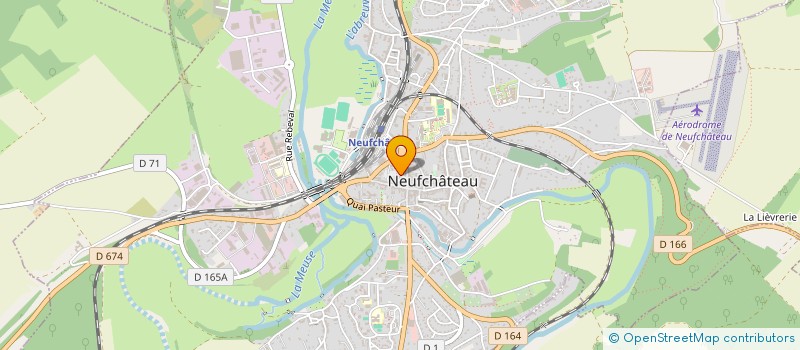 localisation de l'entreprise SCI DE LA NOUVELLE RUE KENNEDY à NEUFCHATEAU