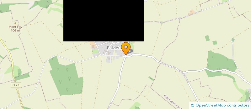 localisation de l'entreprise SCI DE LA PAILLE  BAIZIEUX