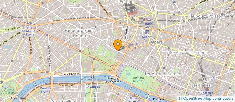 localisation de l'entreprise SCI DE LA PAIX à PARIS
