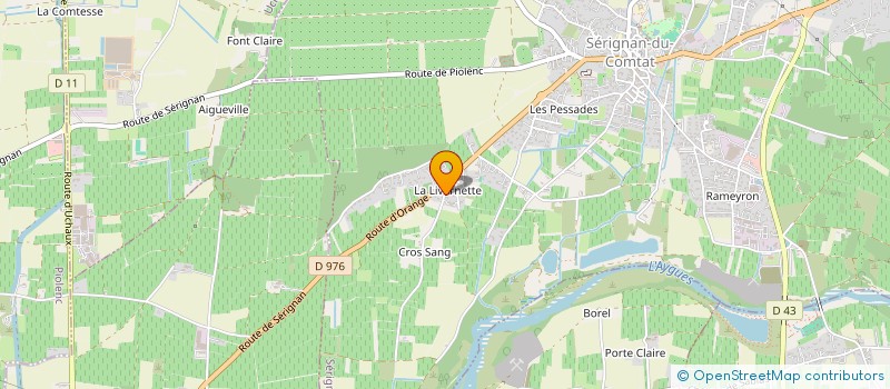 localisation de l'entreprise SCI DE LA PAIX à RIVERENERT