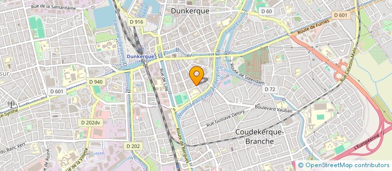 localisation de l'entreprise SCI DE LA PAIX à DUNKERQUE