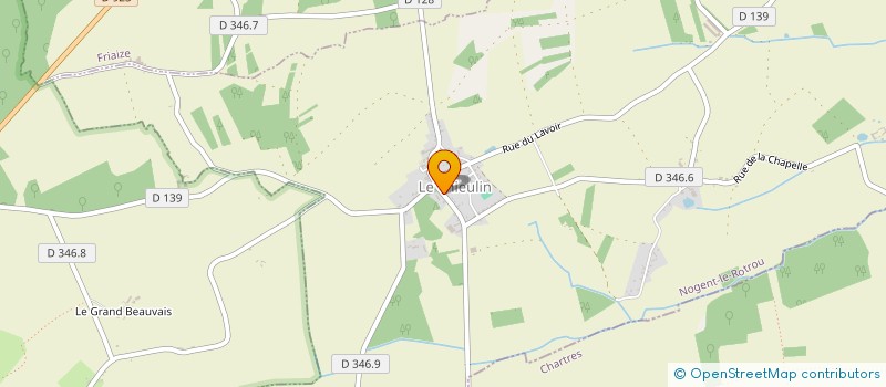localisation de l'entreprise SCI DE LA PALETTE à LE THIEULIN