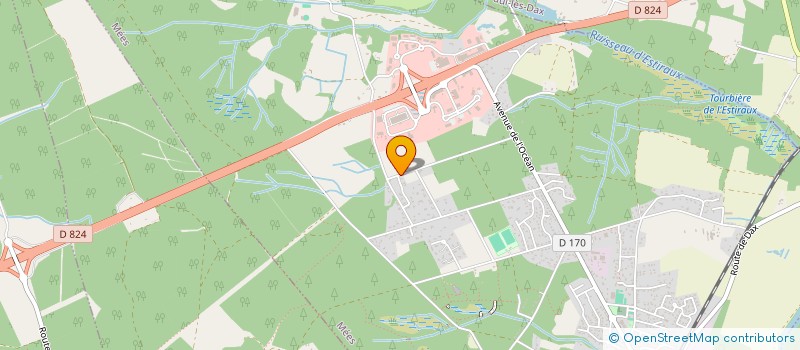 localisation de l'entreprise SCI DE LA PARCELLE  MEES