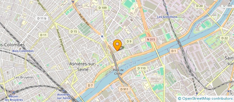 localisation de l'entreprise SCI DE LA PARFUMERIE à ASNIERES-SUR-SEINE
