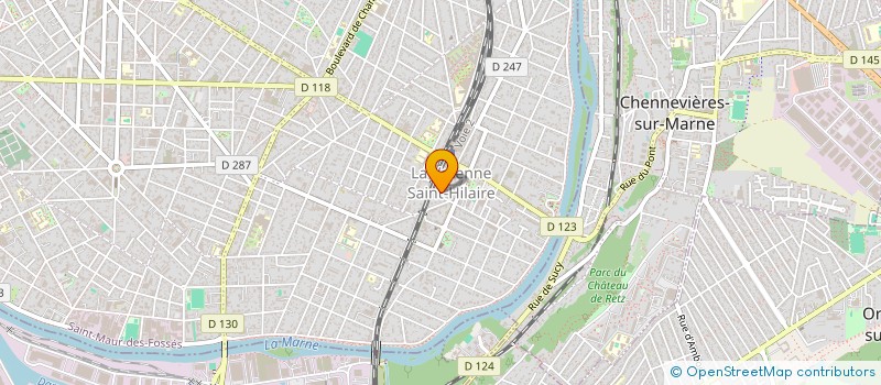 localisation de l'entreprise SCI DE LA  PARNASSA à SAINT-MAUR-DES-FOSSES