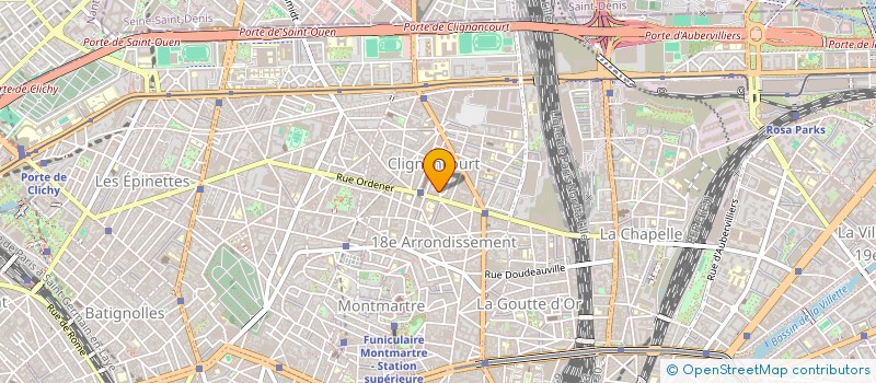 localisation de l'entreprise SCI DE LA PASSERELLE  PARIS