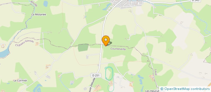 localisation de l'entreprise SCI DE LA PATRIERE  COURBEVEILLE