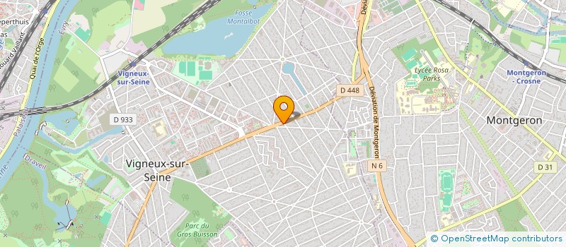 localisation de l'entreprise SCI DE LA PATTE D OIE à VIGNEUX-SUR-SEINE