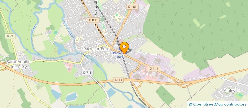 localisation de l'entreprise SCI DE LA PATTE D'OIE  BLARU