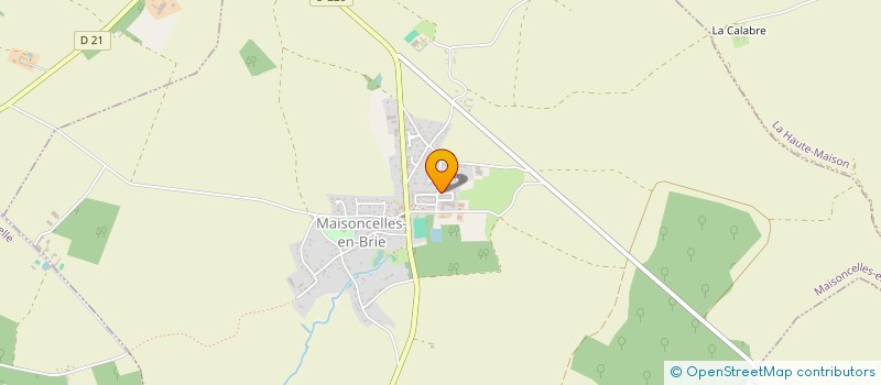 localisation de l'entreprise SCI DE LA PATURE  CRECY-LA-CHAPELLE