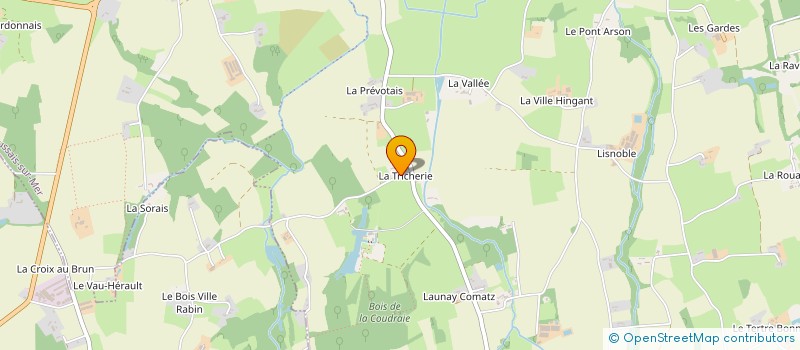 localisation de l'entreprise SCI DE LA PECHERIE  BEAUSSAIS-SUR-MER