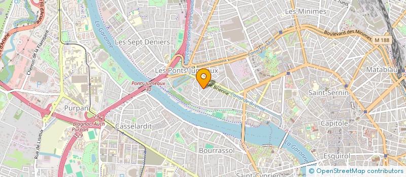 localisation de l'entreprise SCI DE LA PELUDE à TOULOUSE