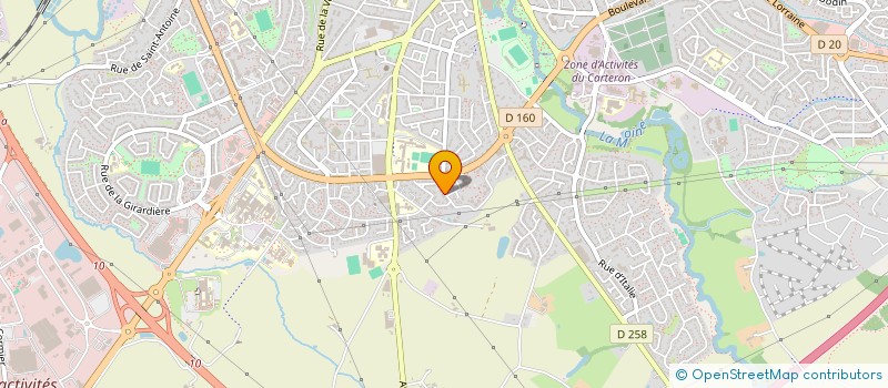 localisation de l'entreprise SCI DE LA PEPINIERE à CHOLET