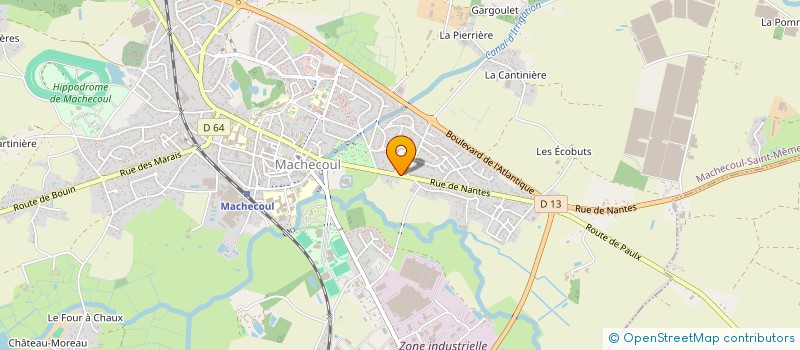 localisation de l'entreprise SCI DE LA PERDRIX  SAINT-ETIENNE-DE-MER-MORTE