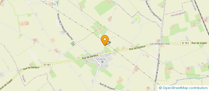 localisation de l'entreprise SCI DE LA PERDRIX  STAPLE