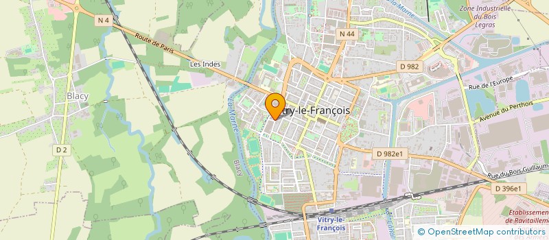 localisation de l'entreprise SCI DE LA PERRIERE à VITRY-LE-FRANCOIS