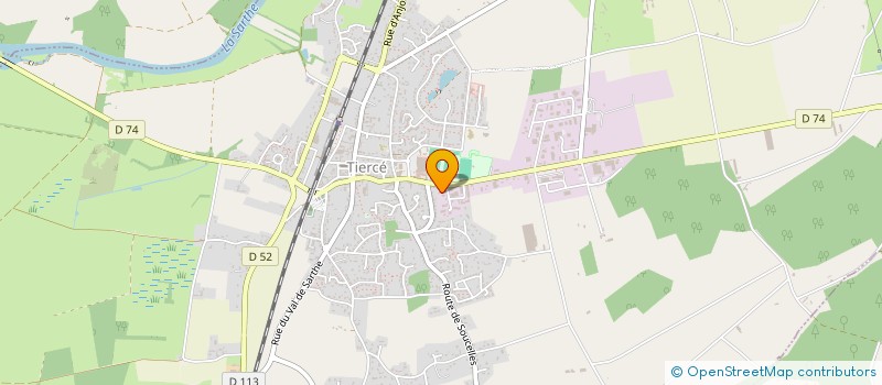 localisation de l'entreprise SCI DE LA PERRONNIERE à TIERCE