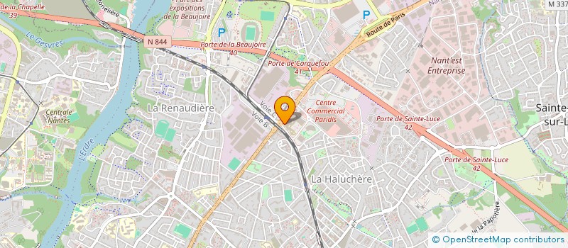 localisation de l'entreprise SCI DE LA PETITE BARATTE à NANTES