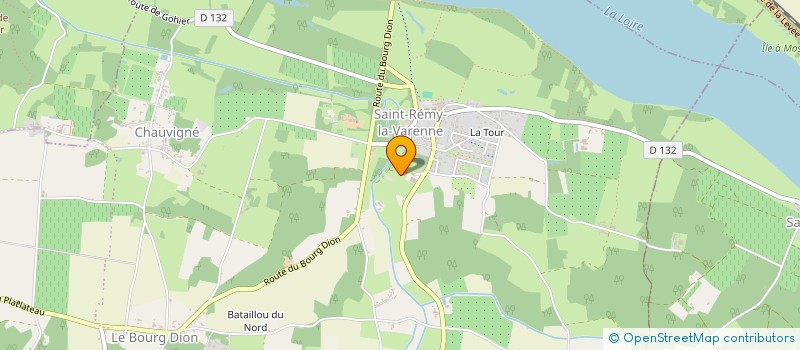 localisation de l'entreprise SCI DE LA PETITE BARDINIERE à GENNES-VAL-DE-LOIRE