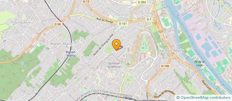 localisation de l'entreprise SCI DE LA PETITE BOUENNE  LE PECQ