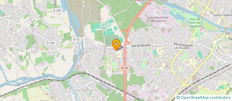 localisation de l'entreprise SCI DE LA PETITE COMBE à ANGOULEME