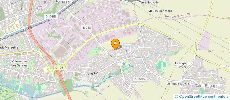 localisation de l'entreprise SCI DE LA PETITE COURBE  PERIGNY