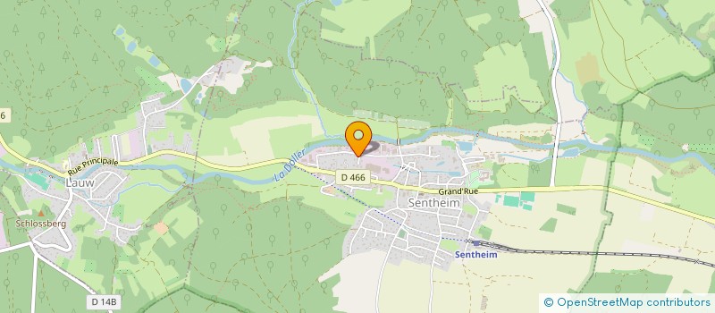 localisation de l'entreprise SCI DE LA PETITE DOLLER  SENTHEIM