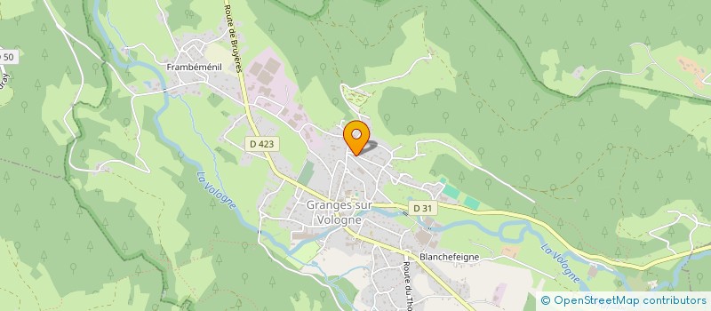 localisation de l'entreprise SCI DE LA PETITE FOSSE  GRANGES-AUMONTZEY