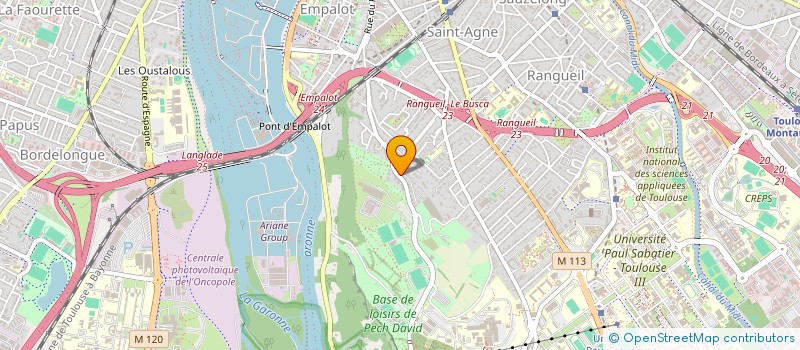 localisation de l'entreprise SCI DE LA PETITE GRANGE à TOULOUSE