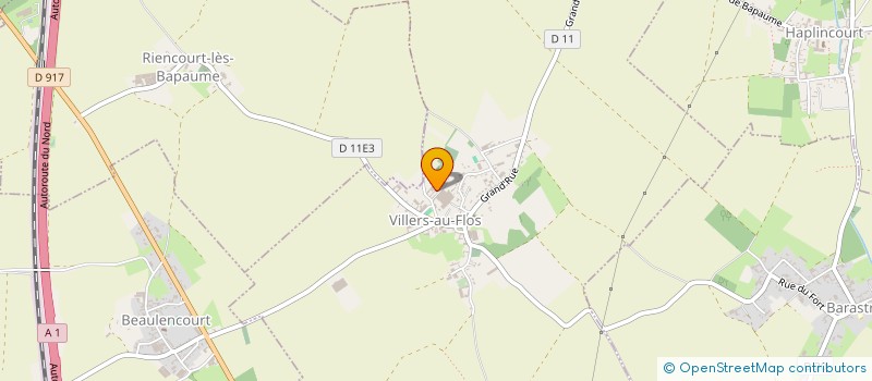 localisation de l'entreprise SCI DE LA PETITE HOLLANDE  VILLERS-AU-FLOS