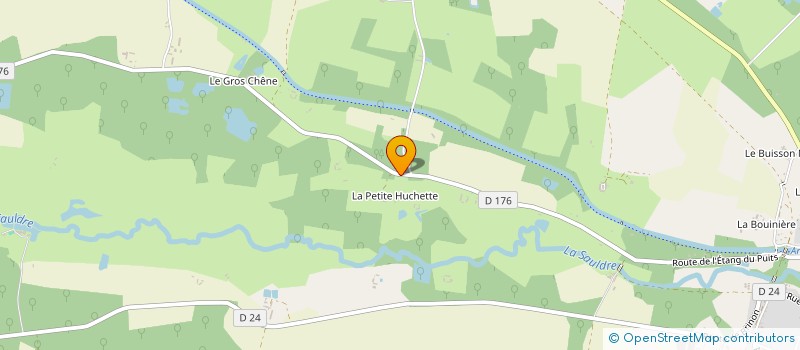 localisation de l'entreprise SCI DE LA PETITE HUCHETTE  ARGENT-SUR-SAULDRE