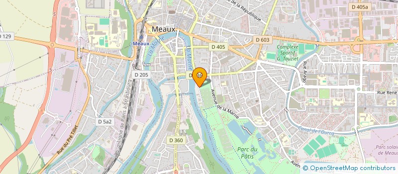 localisation de l'entreprise SCI DE LA PETITE ILE à MEAUX