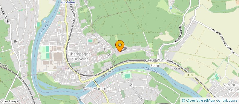 localisation de l'entreprise SCI DE LA PETITE IMPASSE  VERNOU-LA-CELLE-SUR-SEINE