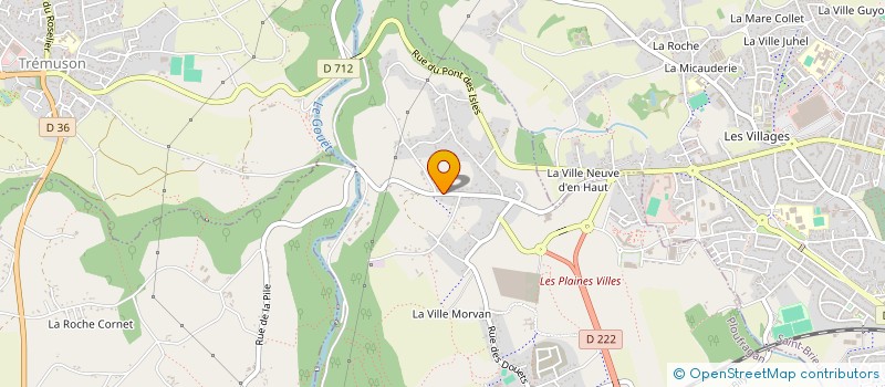 localisation de l'entreprise SCI DE LA PETITE NOE  PLOUFRAGAN