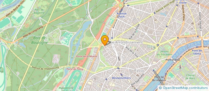 localisation de l'entreprise SCI DE LA PETITE NOE  PARIS