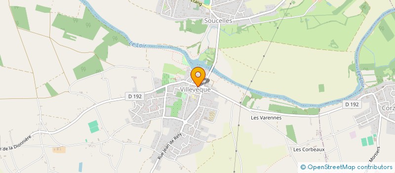 localisation de l'entreprise SCI DE LA PETITE PORTE  LOIRE-AUTHION