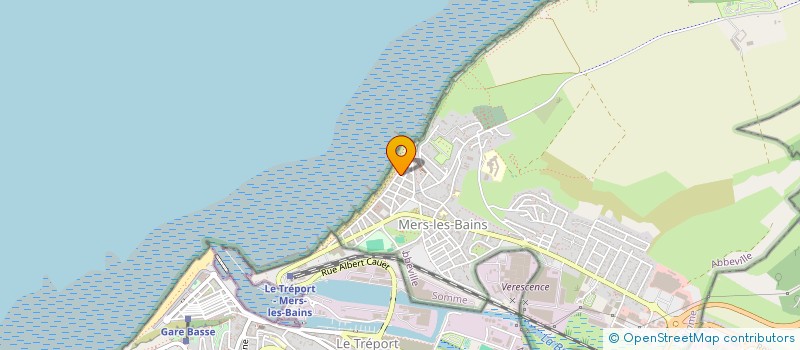 localisation de l'entreprise SCI DE LA PETITE RADE  MERS-LES-BAINS