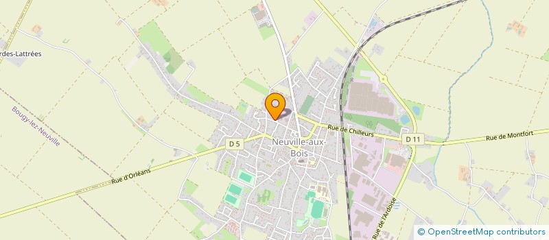 localisation de l'entreprise SCI DE LA PETITE RUE CREUSE à SANTEAU